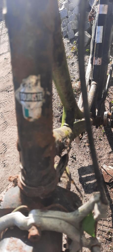 Retro damesfiets jaren 50, Antiquités & Art, Enlèvement