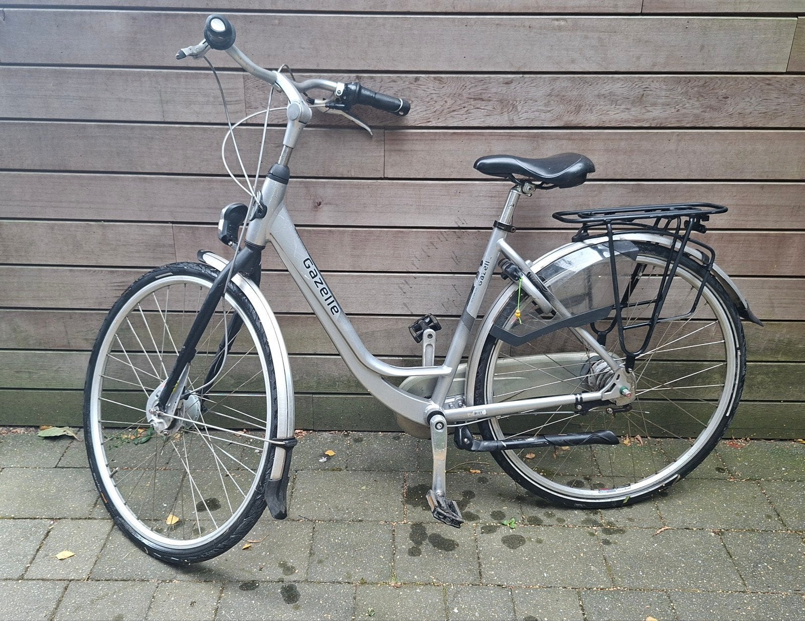 Damesfiets met oplapwerk, Fietsen en Brommers, Ophalen, Gebruikt, Gazelle