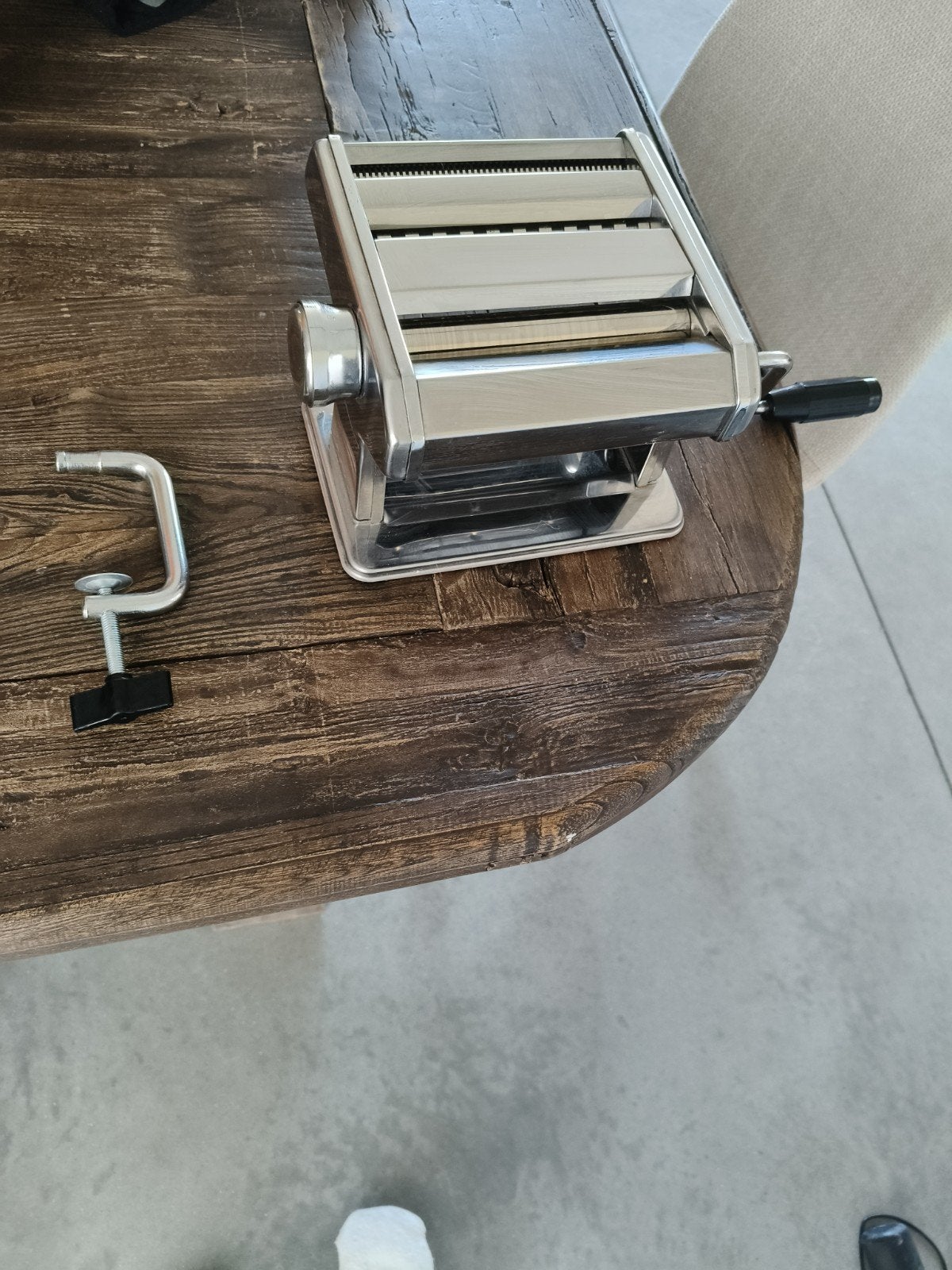 pasta maker, Enlèvement, Utilisé, Métal