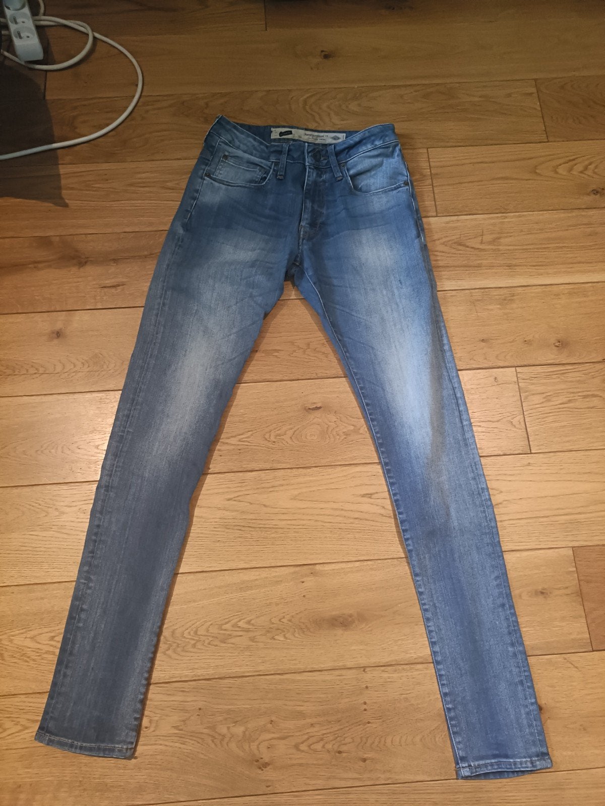 pantalon en jeans bleu, Enlèvement ou Envoi, Porté, Bleu, Pétrole industries