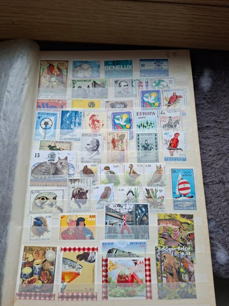 Postzegels belgie postfris, Ophalen, Postfris