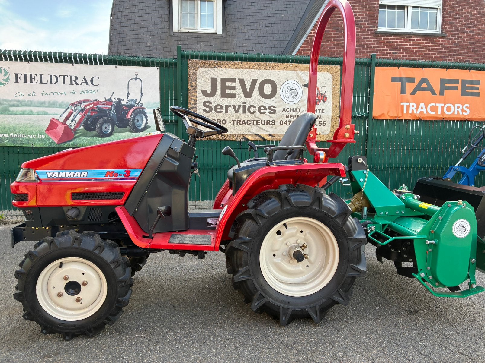 Micro tracteur 4x4, Enlèvement