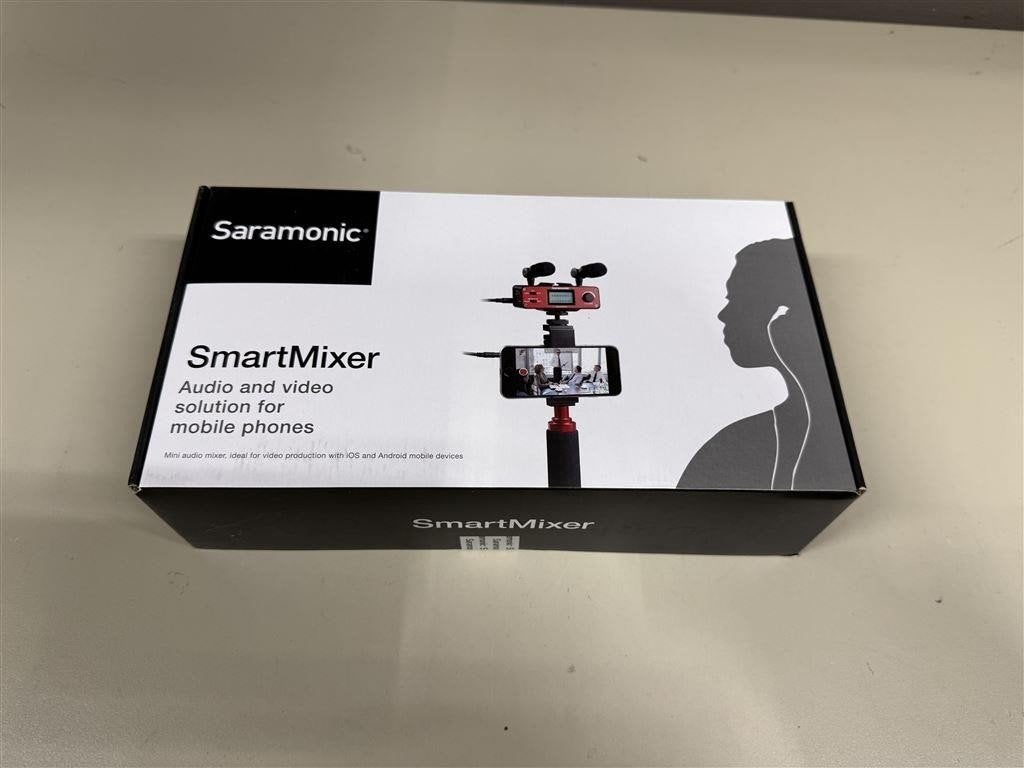 Saramonic SmartMixer Mini Audio Mixer voor mobiele telefoons, Ophalen of Verzenden, Nieuw