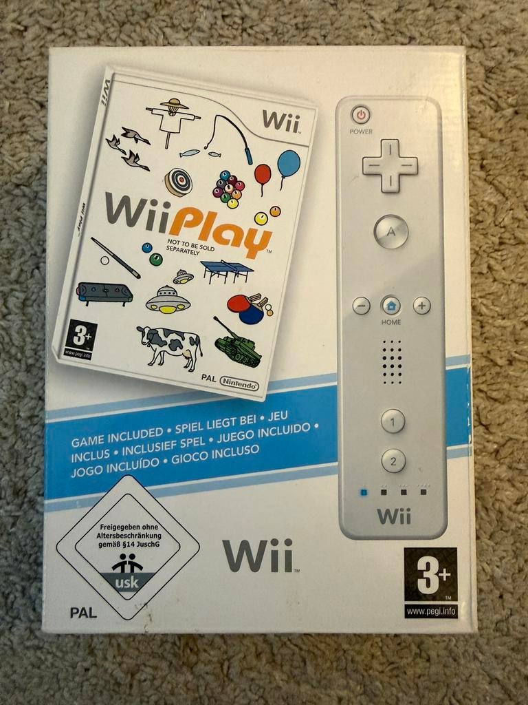 Wii-playbox, Games en Spelcomputers, Verzenden, Zo goed als nieuw
