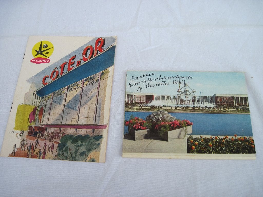 Brochure + cartes postales Expo 58 Côte d'Or, Enlèvement ou Envoi