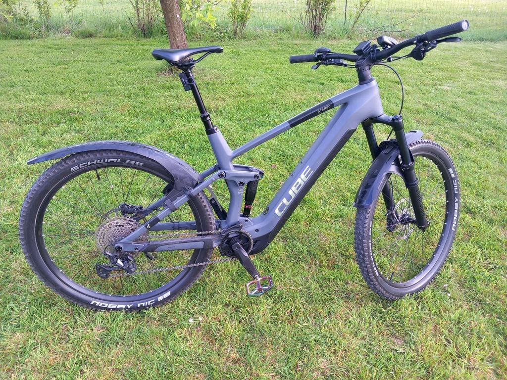 VTT Électrique Tout-Suspendu Cube Stereo Hybrid 140 HPC Race, Neuf, Autres marques, VTT tout suspendu, Hommes