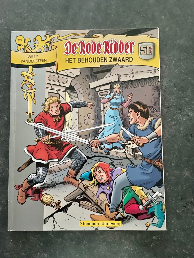 De rode ridder | 224. Het behouden zwaard, Martin Lodewijk & Claus, Une BD, Utilisé, Envoi