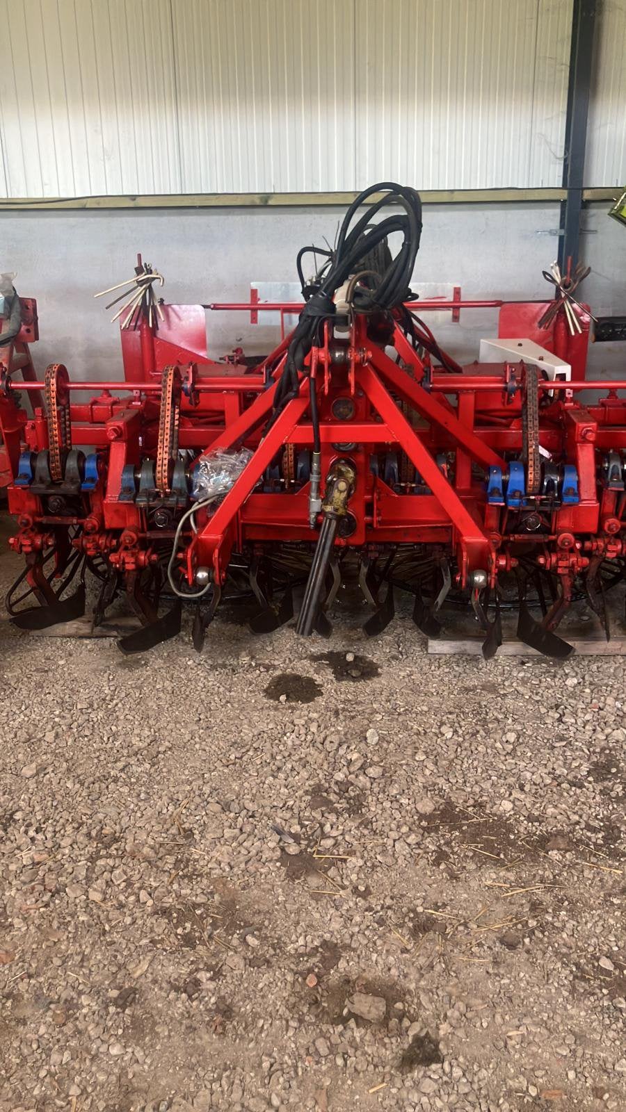 Bieten rooier en ontbladeraar Gilles, Ophalen, Akkerbouw, Oogstmachine