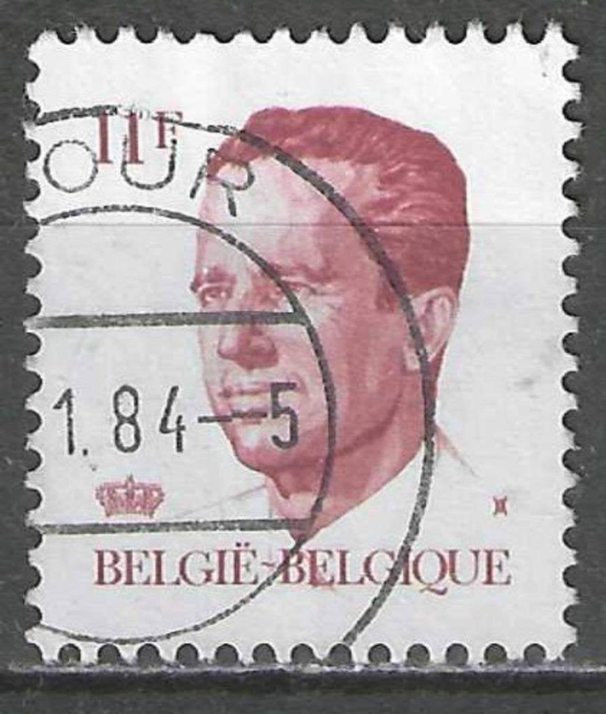 Belgique 1983 - Yvert/OBP 2085 - Roi Baudouin - 11 F. (ST), Envoi, Affranchi, Oblitéré, Maison royale