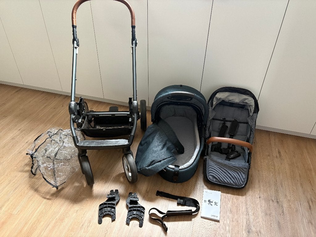 Mutsy evo kinderwagen, Enfants & Bébés, Poussettes & Combinaisons, Enlèvement, Utilisé, Poussette, Avec nacelle