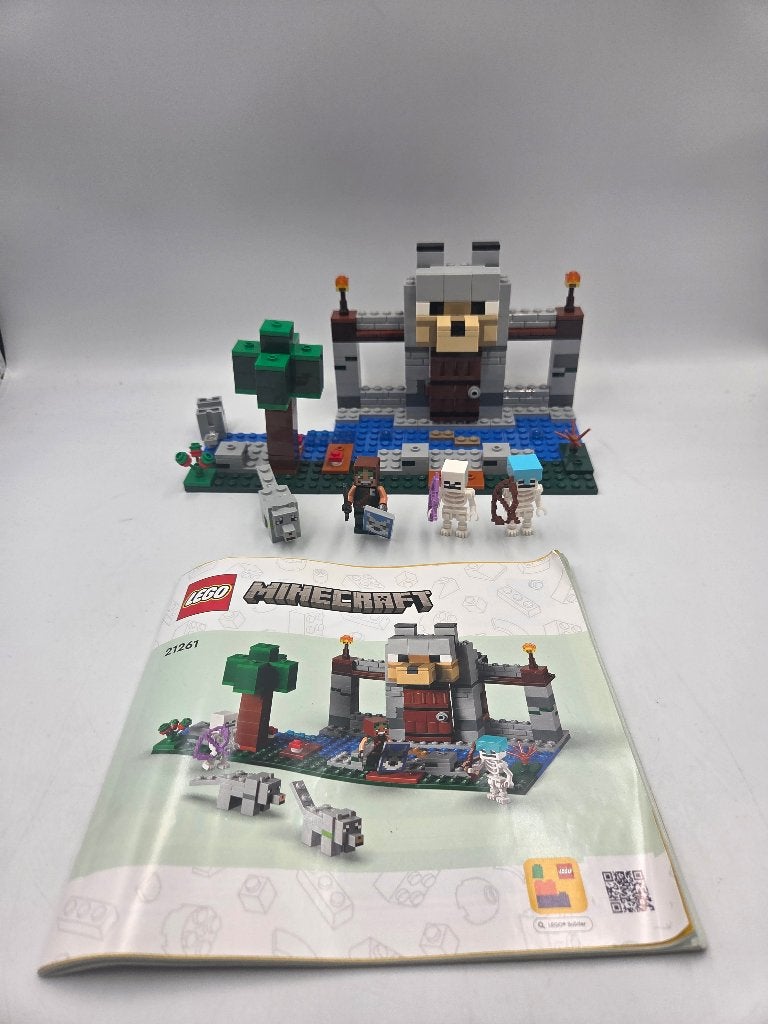 Lego Minecraft 21261 The Wolf Stronghold, Minecraft, Lego, Ophalen of Verzenden, Zo goed als nieuw