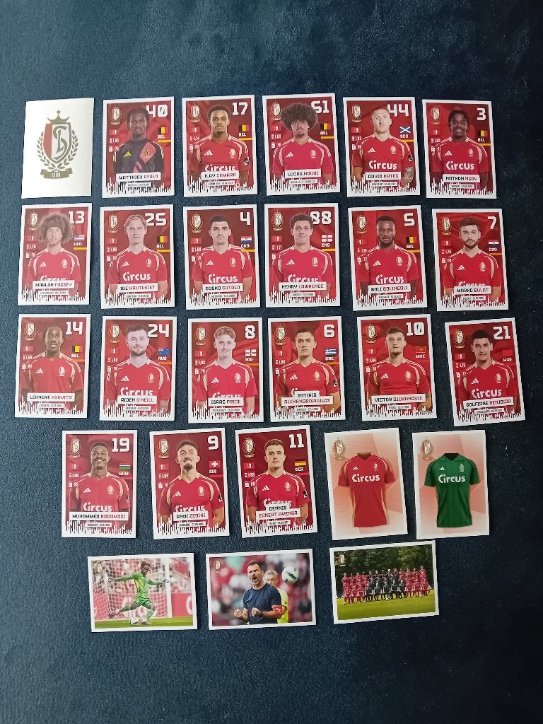 panini stickers Pro League 24/25 Standard, Ophalen of Verzenden, Nieuw, Meerdere stickers