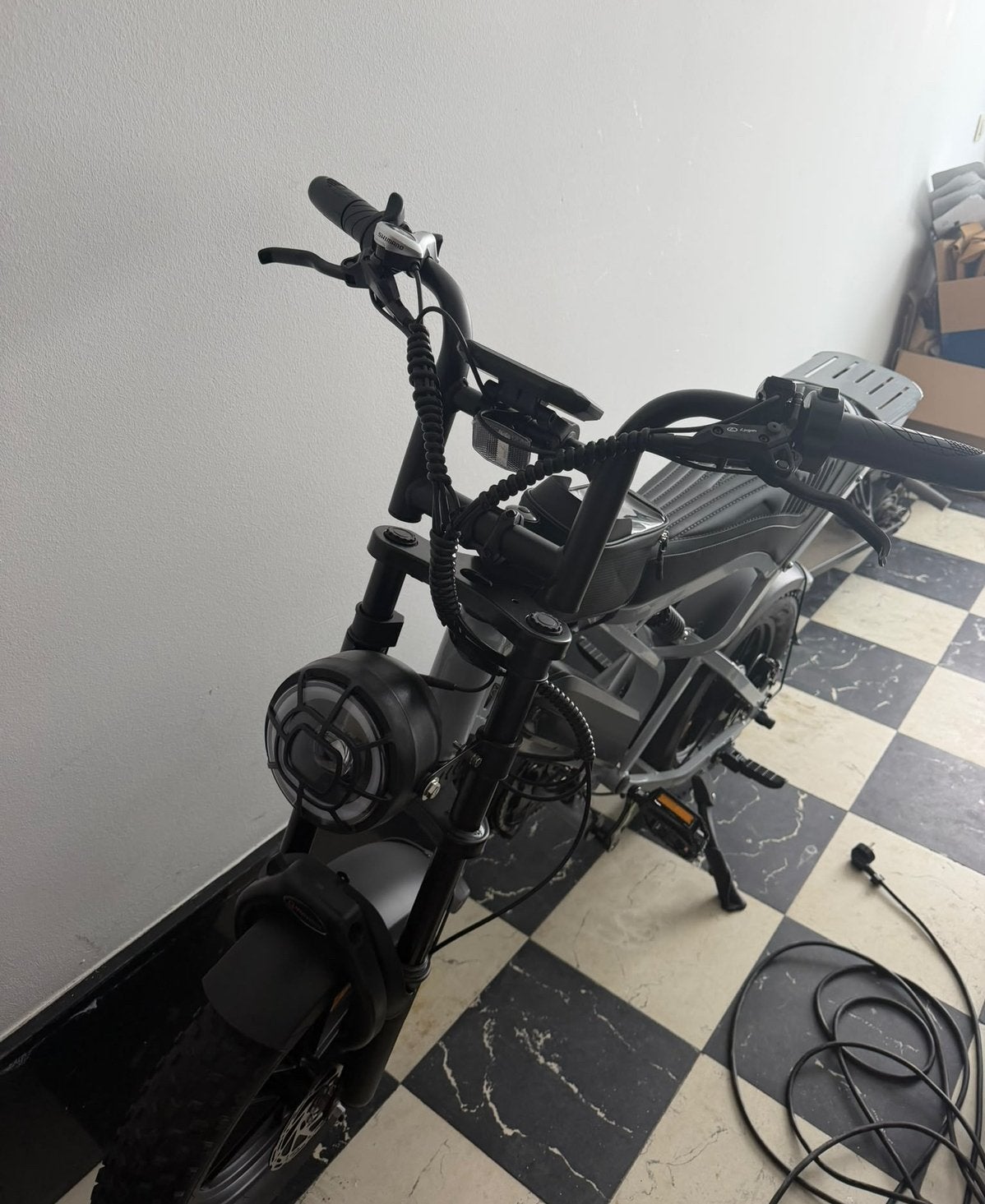 Te koop: La Souris Crossboss fatbike V20 - nieuwstaat!, Enlèvement, Neuf, Autres marques