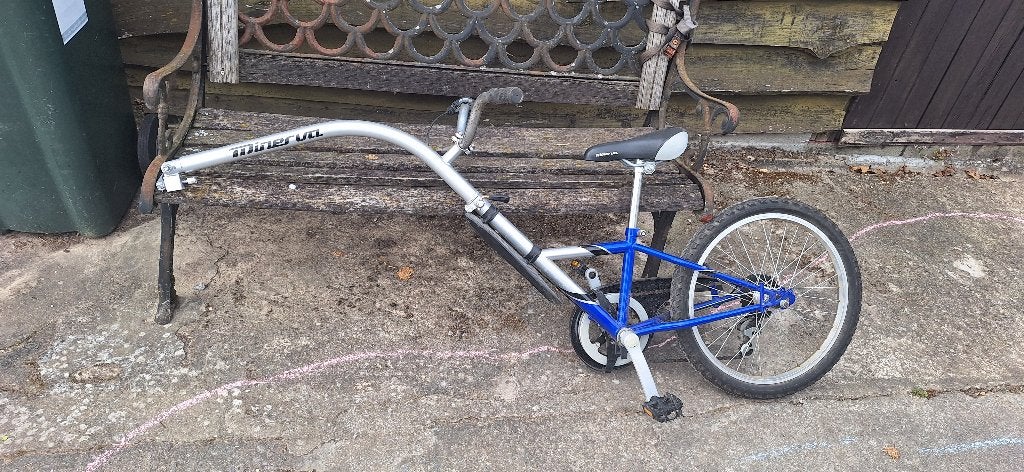 aanhangfiets, Fietsen en Brommers, Fietsaccessoires | Aanhangwagens en Karren, Ophalen, Gebruikt, Aanhangfiets