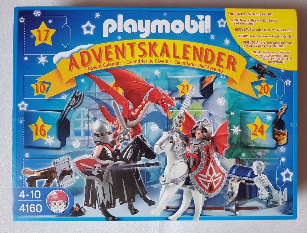 Playmobil 4160 Adventskalender Ridders & Draak - nieuw!, Kinderen en Baby's, Complete set, Nieuw, Ophalen of Verzenden, Knights