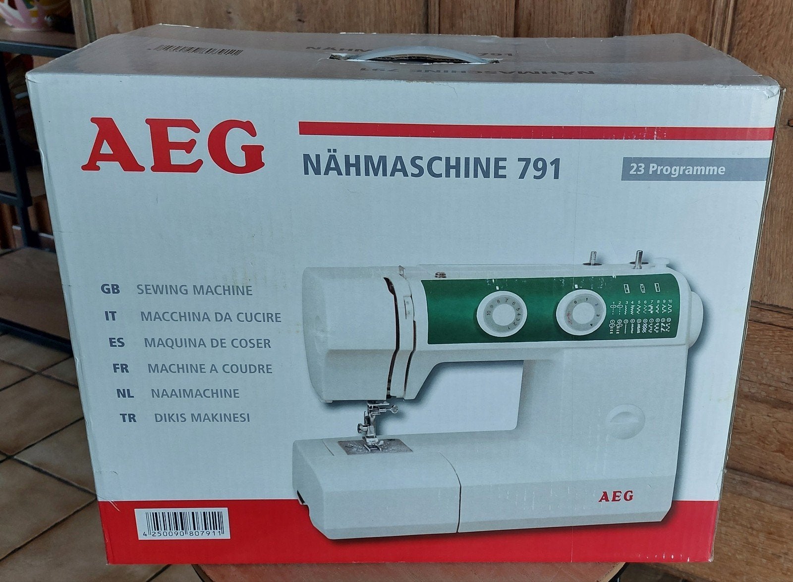 Machine à coudre AEG 791., Hobby & Loisirs créatifs, Machines à coudre & Accessoires, Enlèvement, Machine à coudre