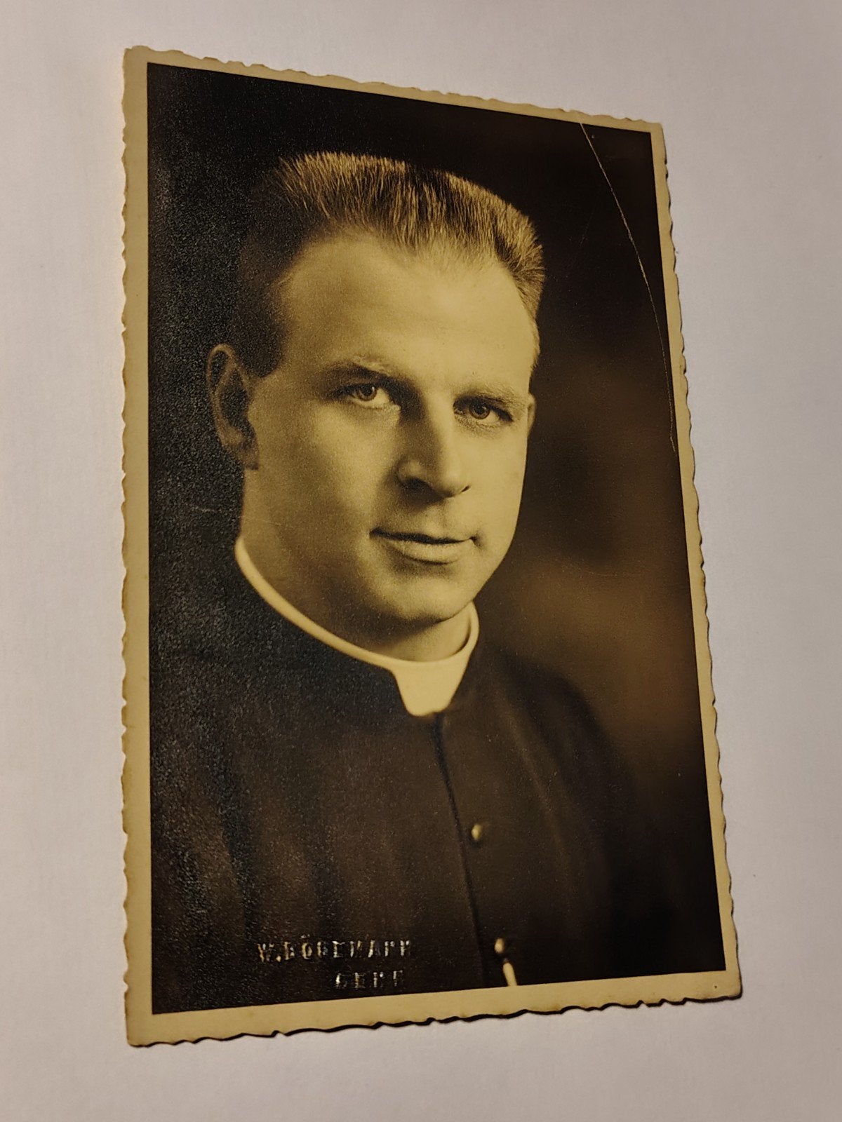 Fotokaart W. Bögemann Genk, Ophalen of Verzenden