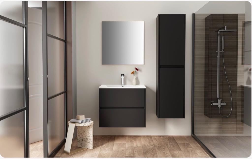️‼️Meuble de salle de Bain + vasque + Miroire PROMOS FOU‼️, Ophalen, Nieuw