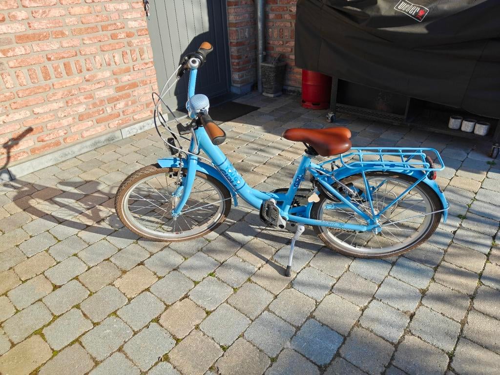 Meisjesfiets blauw voor kind vanaf 100cm, Fietsen en Brommers, Fietsen | Vouwfietsen, Ophalen