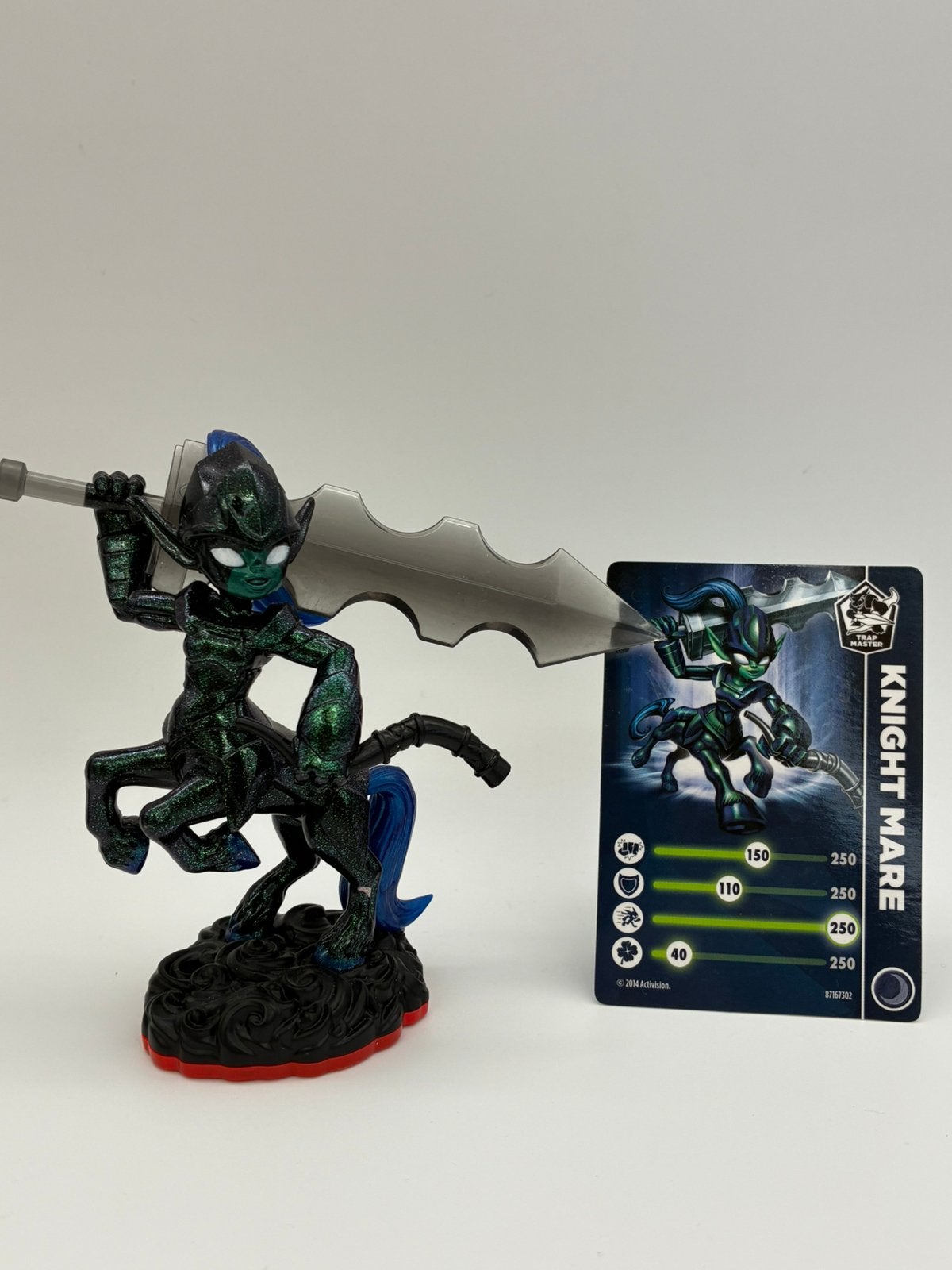 Skylanders Trap Team Knight Mare avec billet, Envoi, Comme neuf