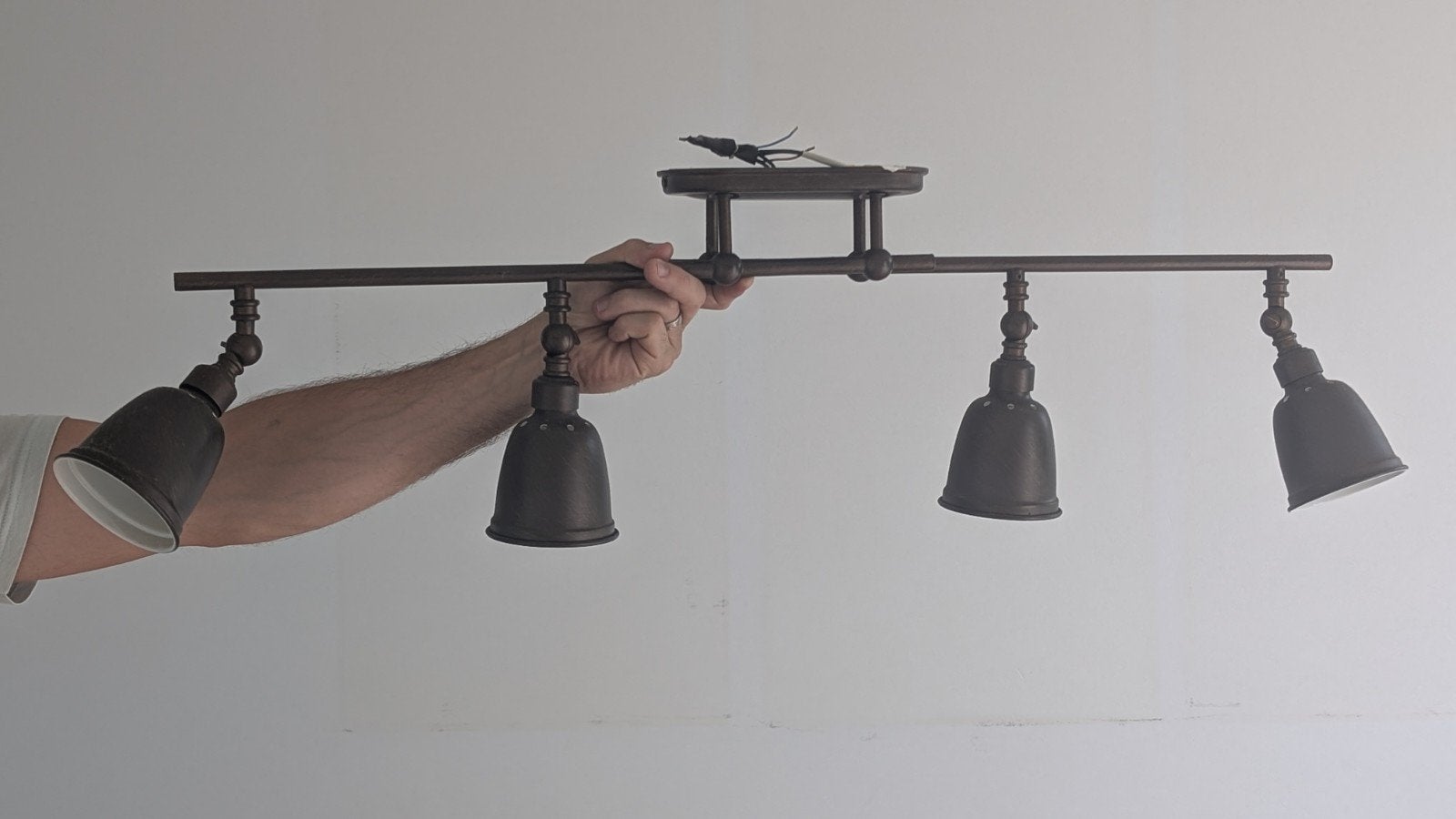 Lamp met 4 spots GRATIS, Sport en Fitness, Ophalen