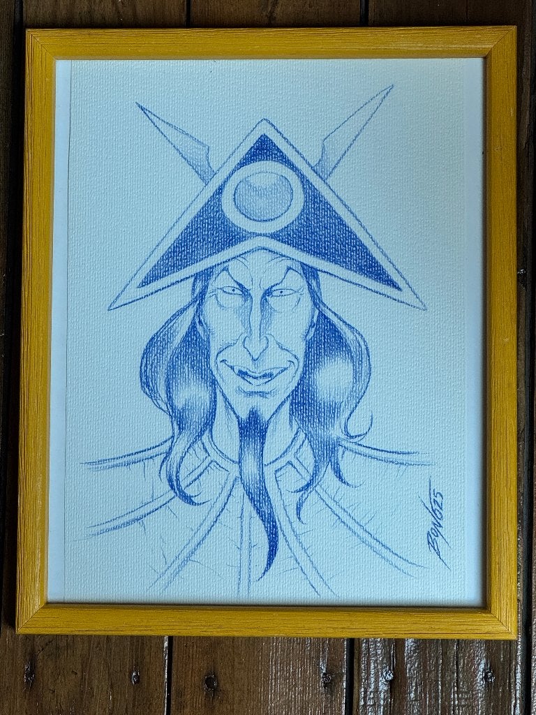 Potloodtekening De Rode Ridder "Bahaal" door F.Bono, Eén stripboek, Ophalen of Verzenden, Nieuw, Fabio Bono