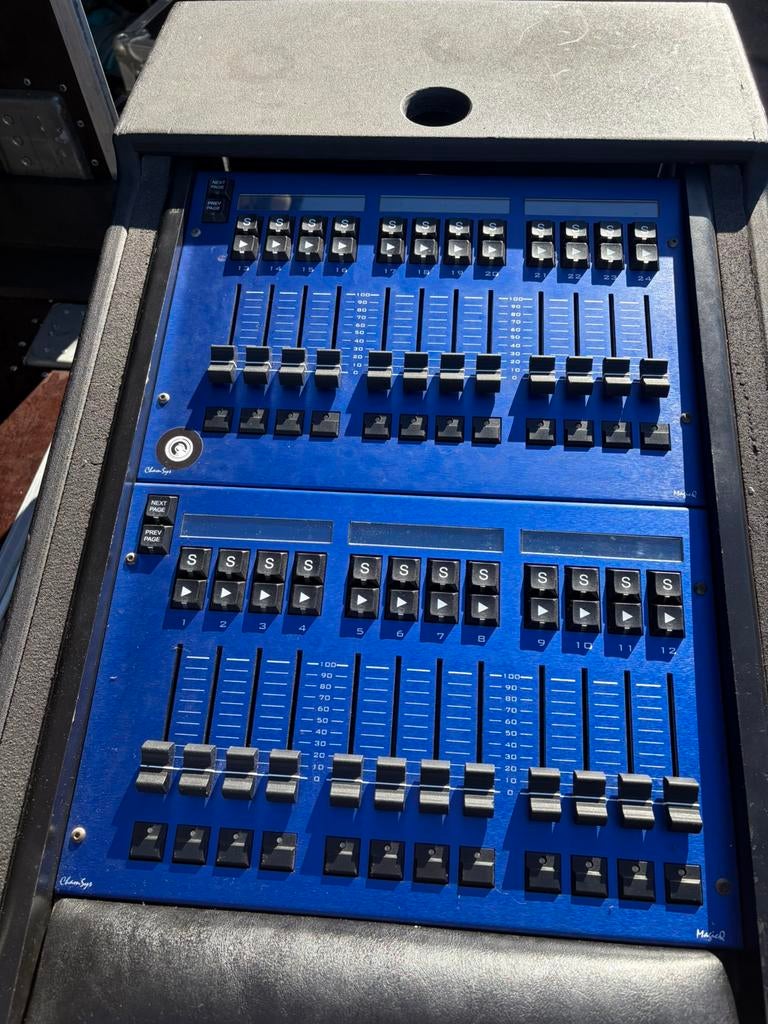 Chamsys fader wing, Ophalen, Gebruikt