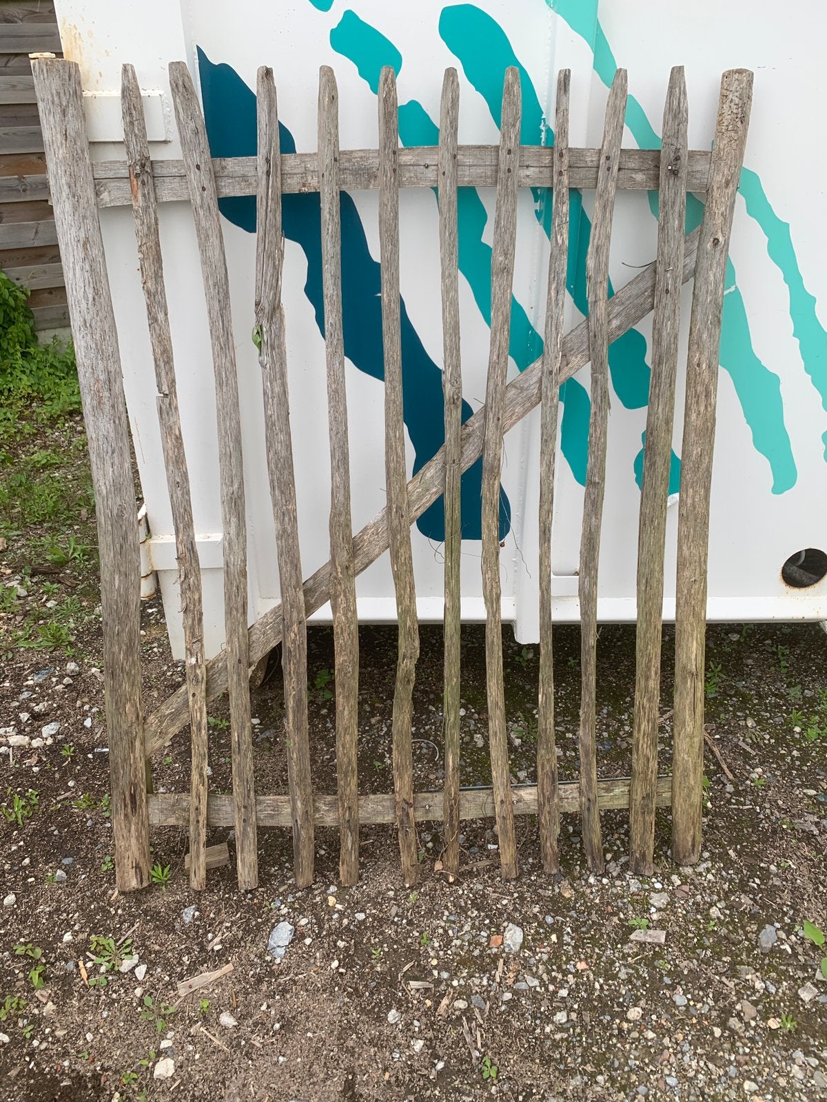 Kastanje poort 150cm hoogte, Tuin en Terras, Ophalen, Zo goed als nieuw