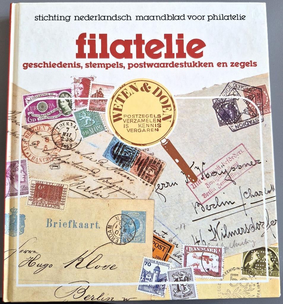 Boek: Filatelie, Ophalen of Verzenden