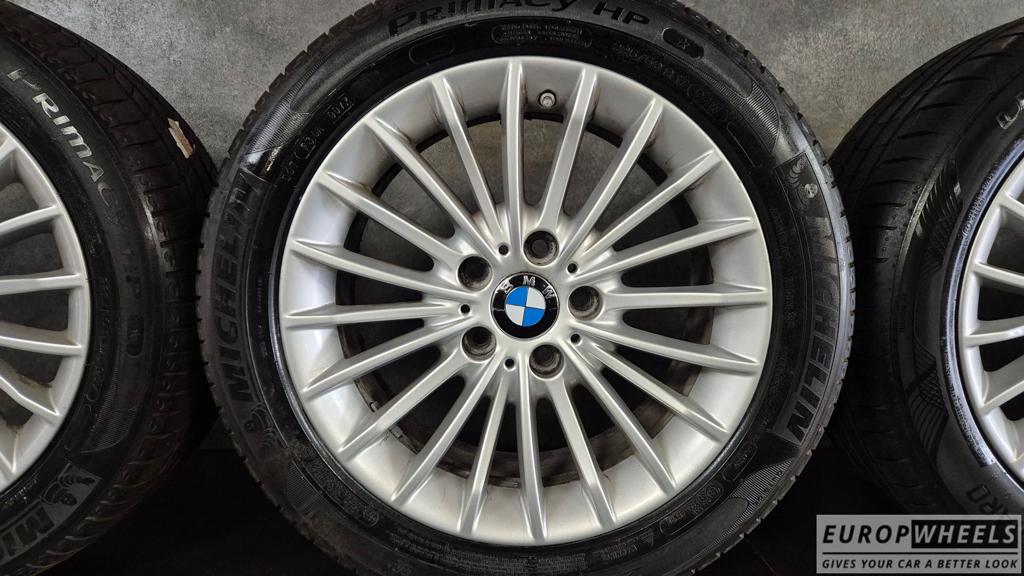 17 inch BMW 3 4 serie F30 F31 F36 Style 416 velgen Zomerband, Gebruikt, -, -, Banden en Velgen