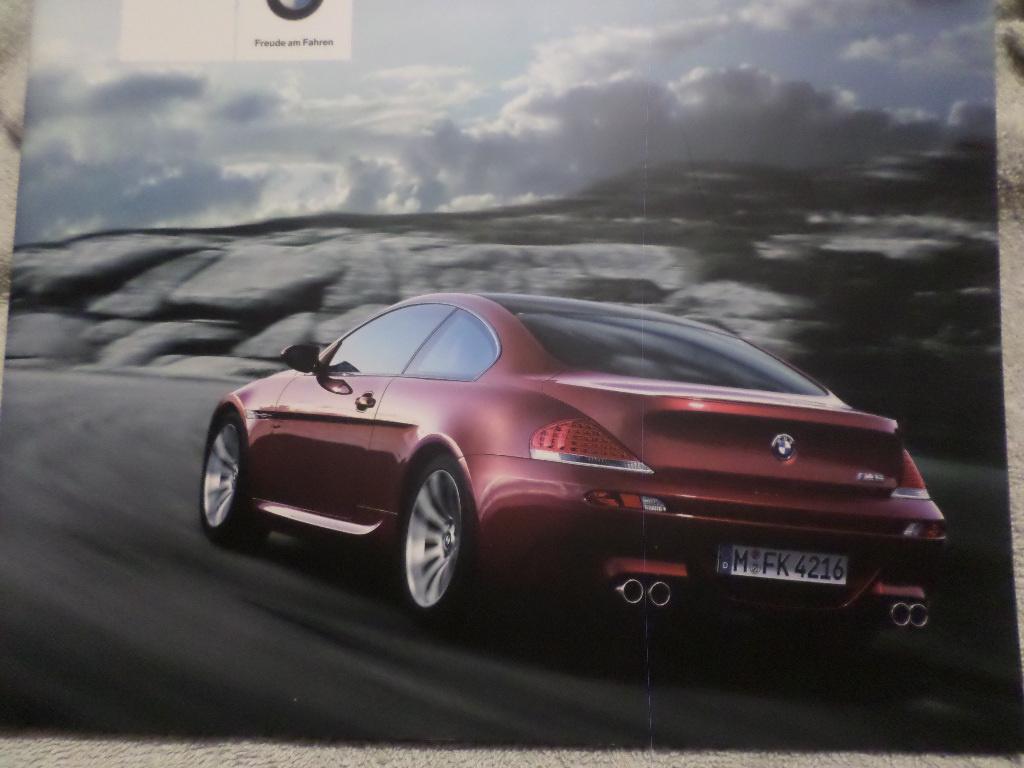 BMW M6 Brochure, Ophalen of Verzenden, BMW
