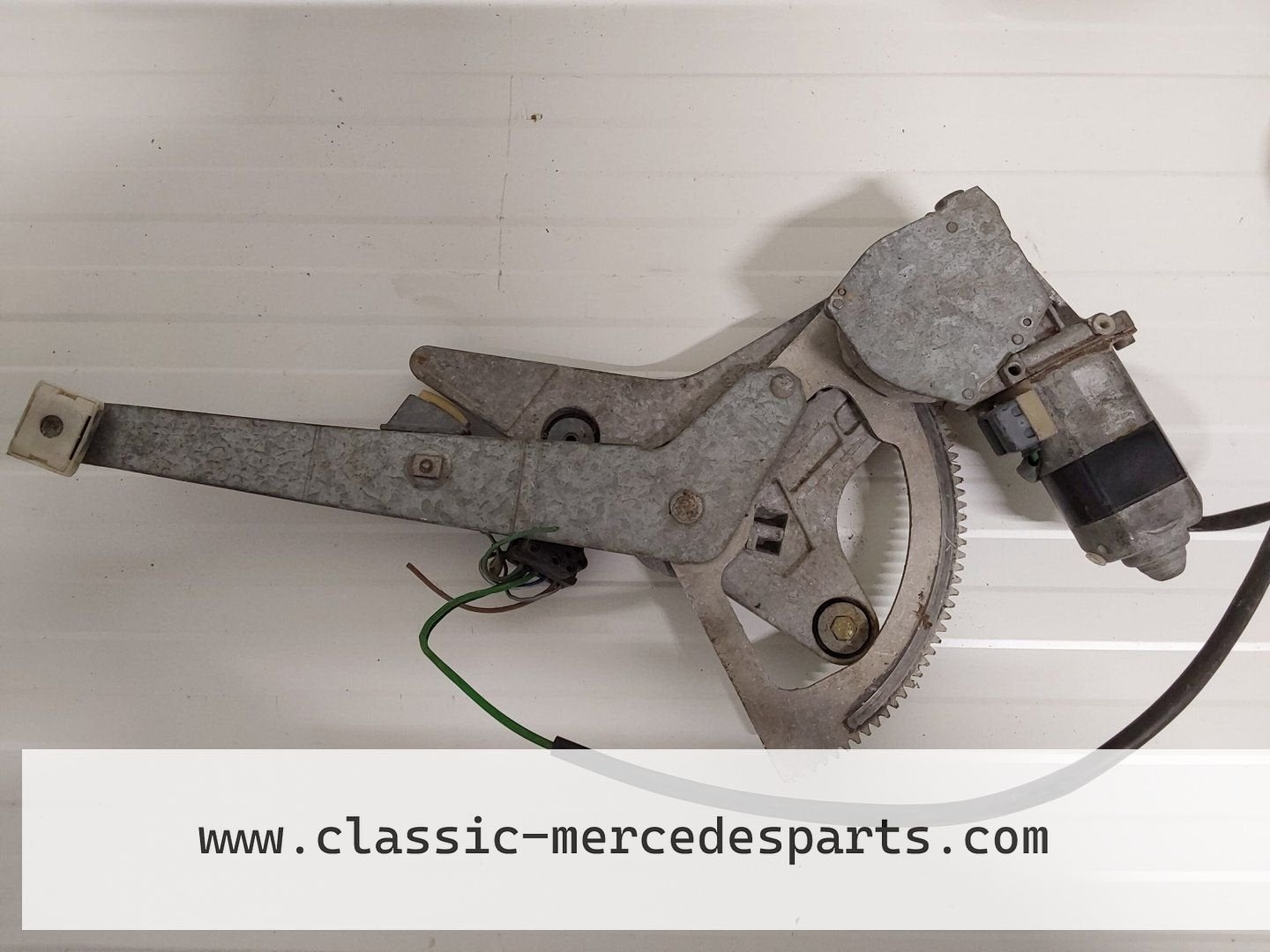 Raammechanisme met motor Mercedes w126 sedan Rechts-achter, Utilisé, -, -, Enlèvement ou Envoi