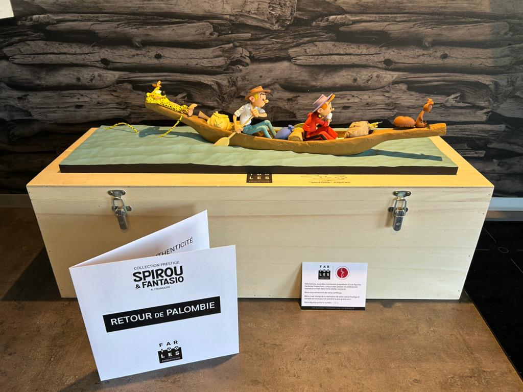 Fariboles Robbedoes Spirou De terugkeer van Palombië, Envoi, Comme neuf