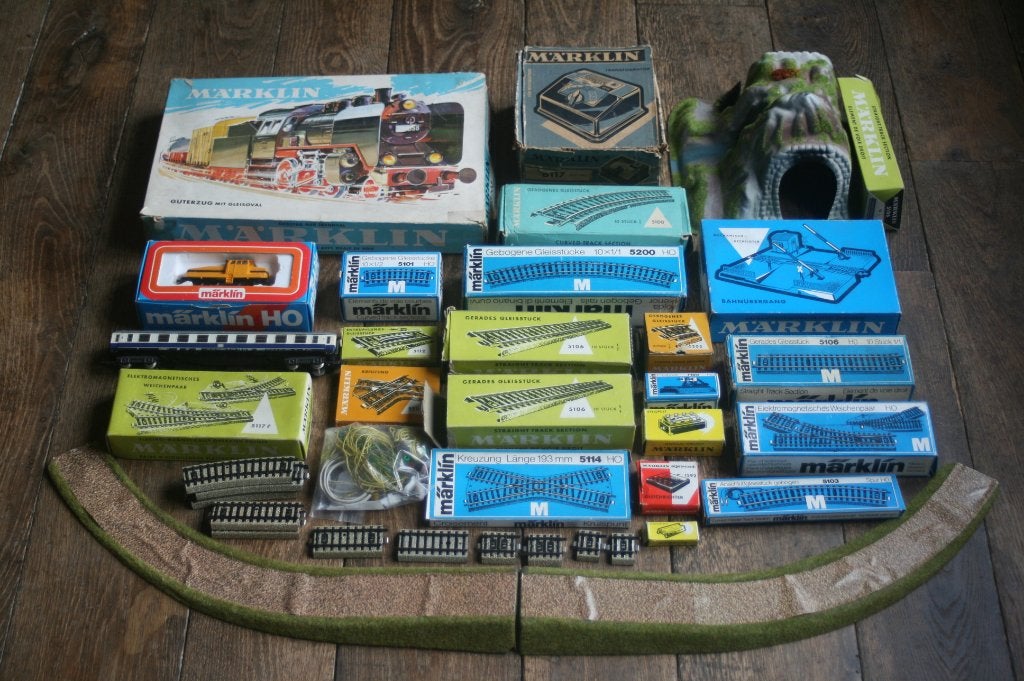 Zeer groot lot Marklin treinen jaren 50/60/70 (nieuwstaat), Hobby en Vrije tijd, Treinset, Gelijkstroom of Wisselstroom, Ophalen of Verzenden
