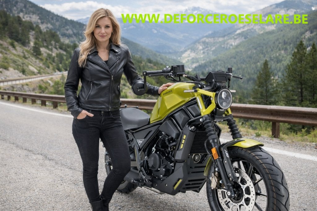 ZONTES 125cc cruiser DEFORCE ROESELARE, 125 cm³, 12 à 35 kW, ABS, 1 cylindre