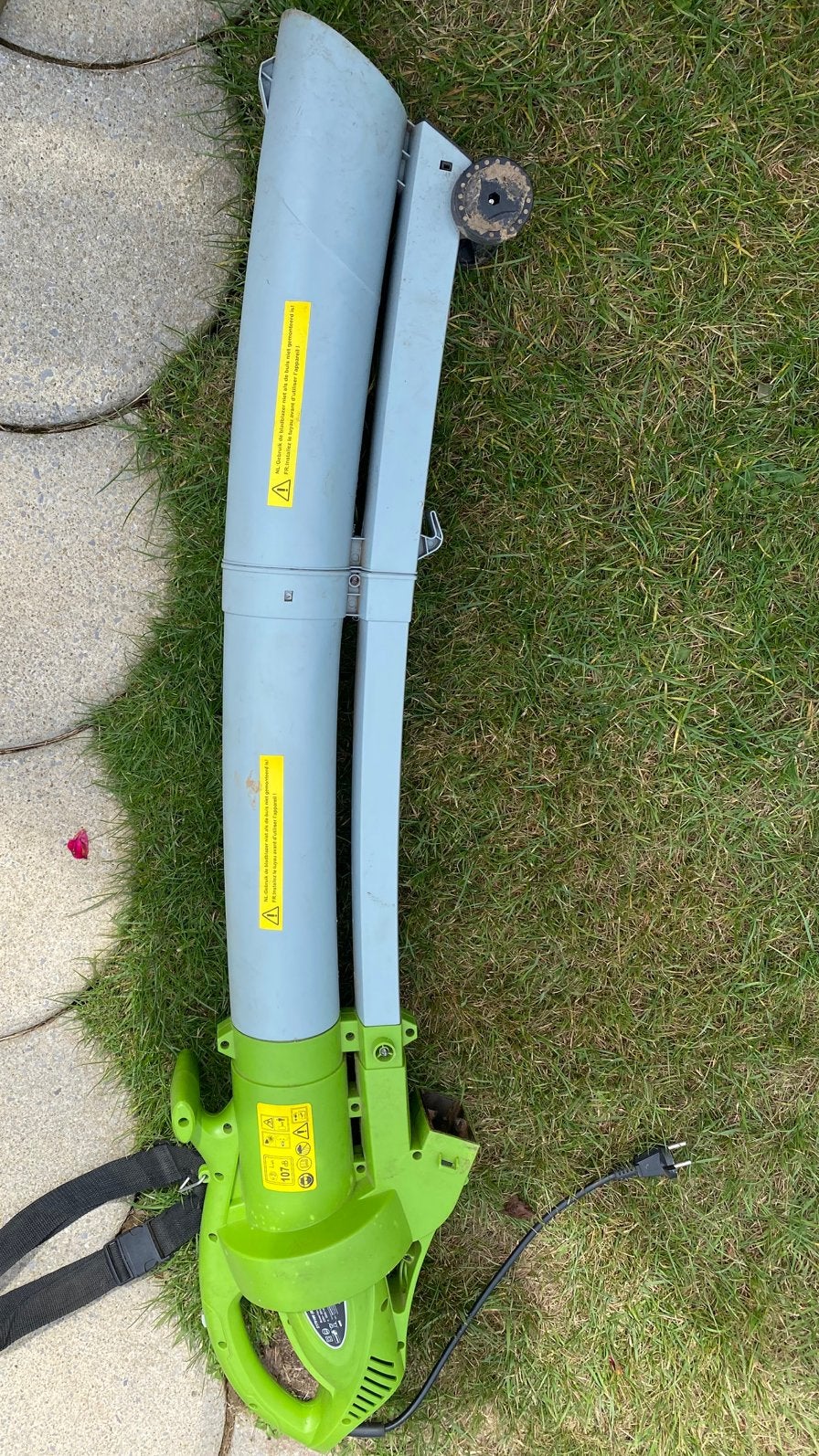 Aspirateur souffleur broyeur électrique Central Park 2500W, Tuin en Terras, Ophalen, Zo goed als nieuw, Elektrisch
