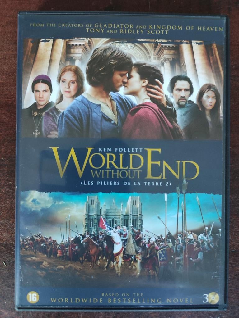 3-DVDbox : WORLD WITHOUT END  nederlandse en franse ondert., Cd's en Dvd's, Ophalen of Verzenden, Zo goed als nieuw