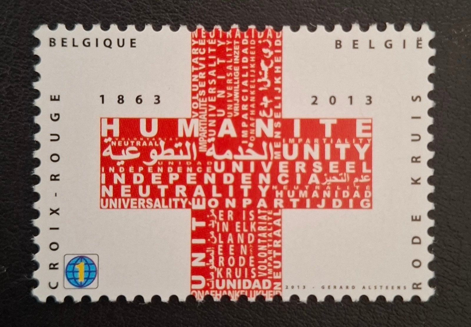 België: OBP 4380 ** Rode Kruis 2013., Frankeerzegel, Ophalen of Verzenden, Zonder stempel, Postfris