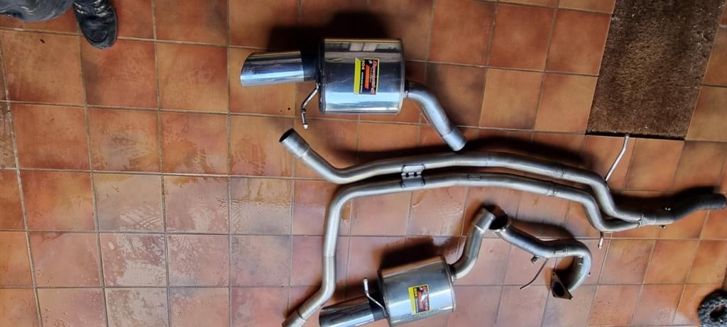 Supersprint uitlaat met downpipe, Ophalen, Audi