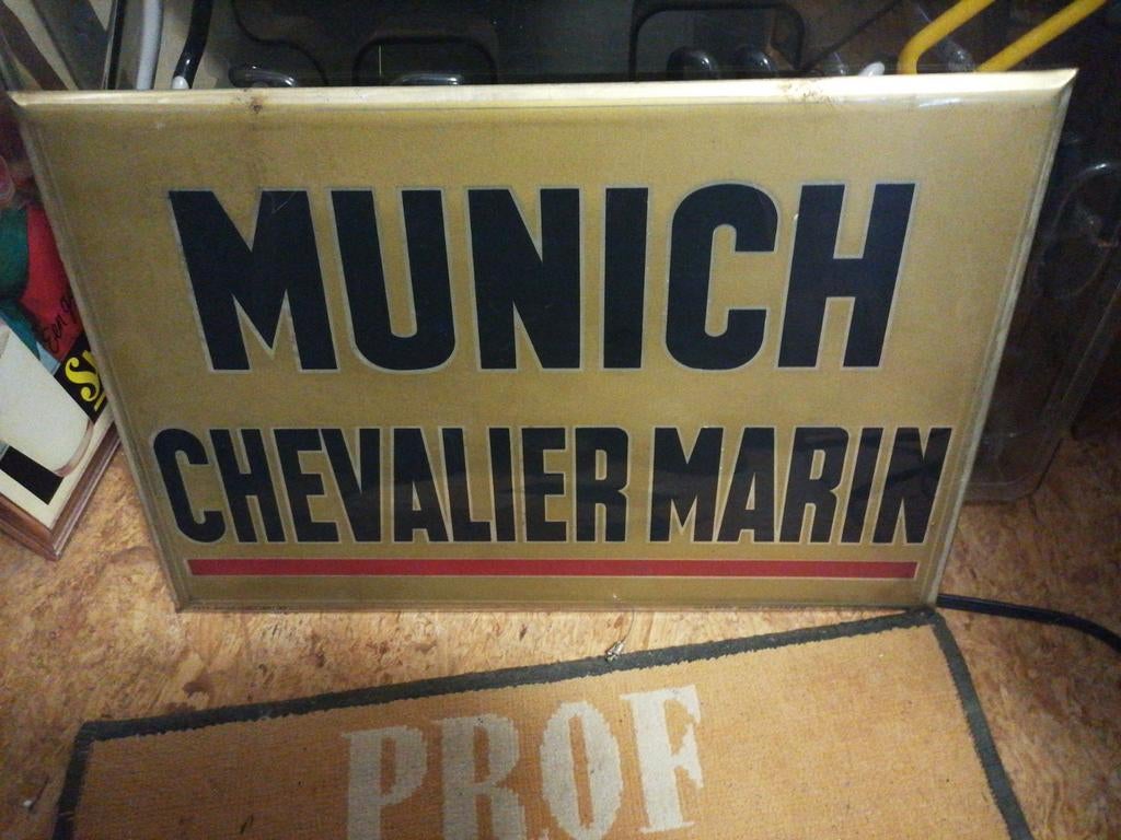 1927 bierbord Mechelen, Antiek en Kunst, Ophalen of Verzenden