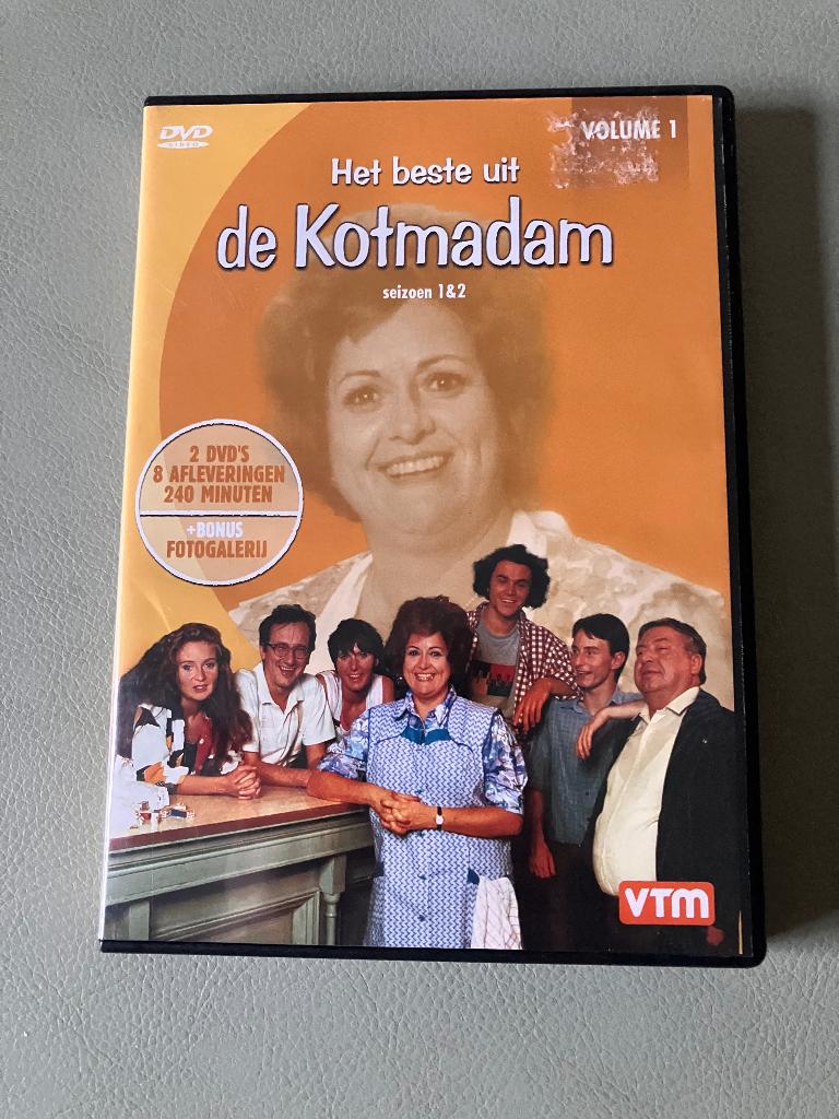 Het beste uit kotmadam seizoen 1&2 ( dvd ), Cd's en Dvd's, Alle leeftijden, Ophalen of Verzenden, Zo goed als nieuw, Overige genres