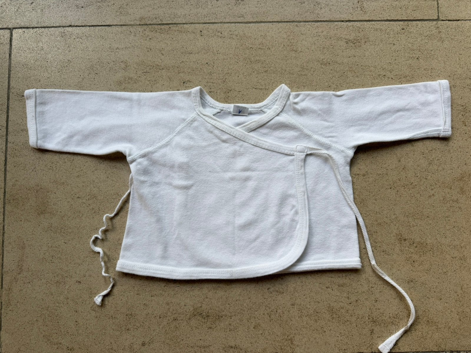 Overslagshirtje maat 56, Ophalen of Verzenden, Gebruikt, Jongetje of Meisje, Shirtje of Longsleeve