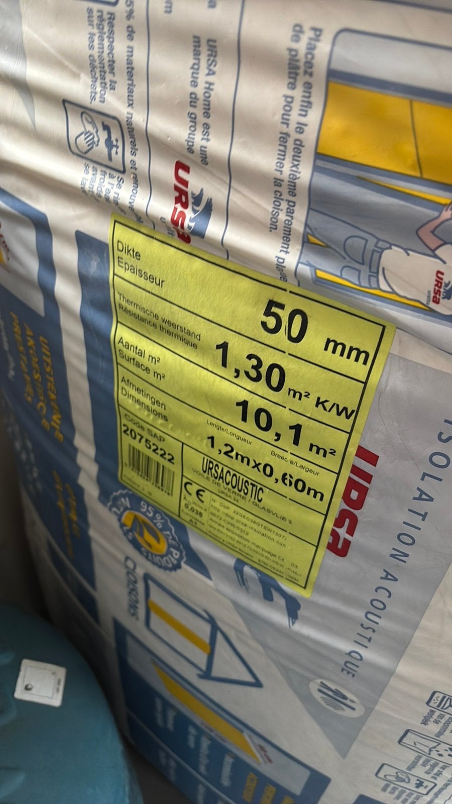 Af te halen in Marke , Isolatie Ursa, Doe-het-zelf en Bouw, Ophalen, Zo goed als nieuw