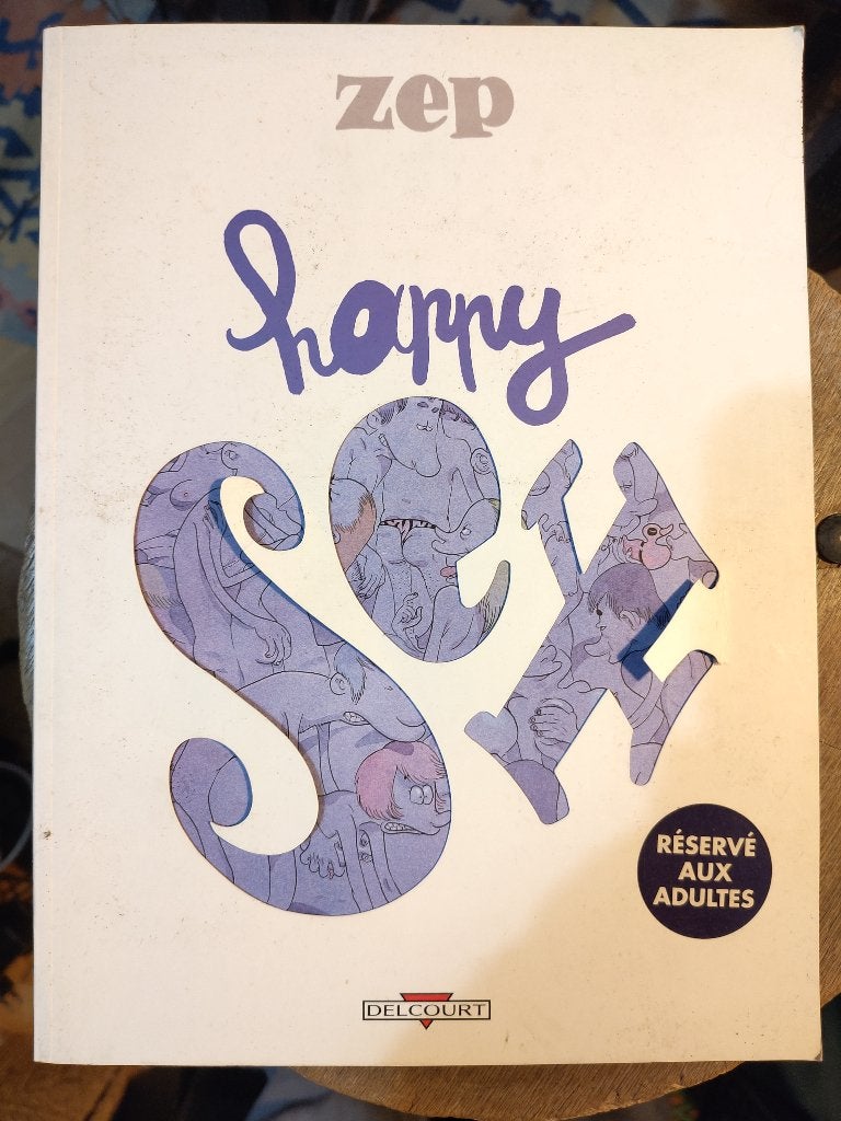 BD Happy Sex de Zep Delcourt, Livres, Enlèvement ou Envoi