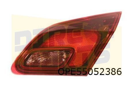 Opel Astra J (12/09-10/15) achterlicht Rechts binnen (rood /, Neuf, -, -, Opel