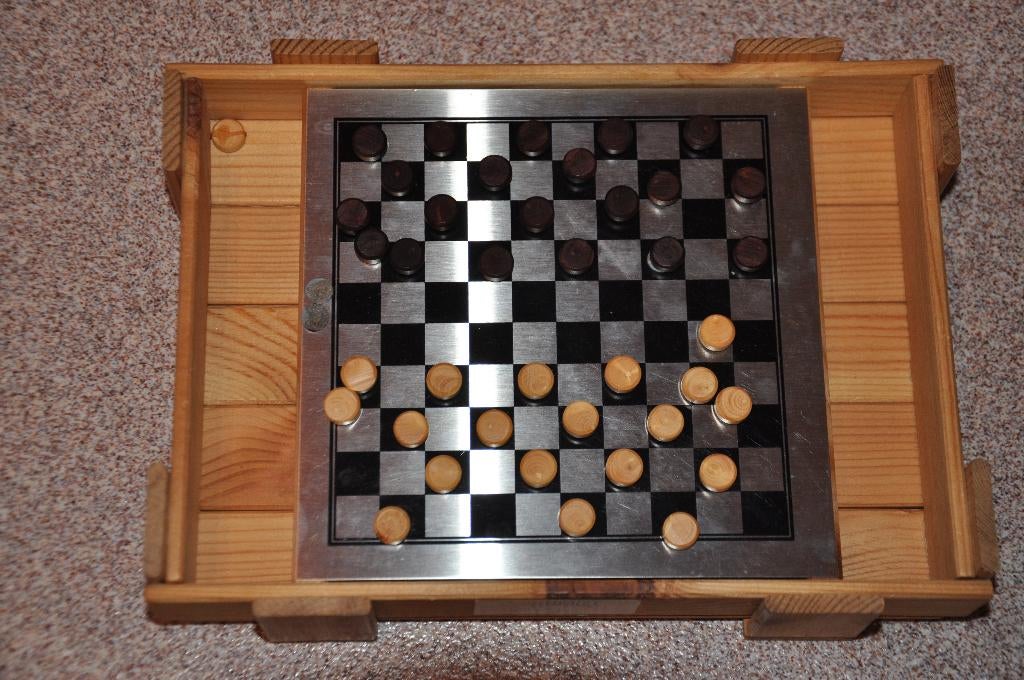 MAGNETISCH DAMSPEL, 1 ou 2 joueurs, Enlèvement ou Envoi, Comme neuf, Jeu de voyage