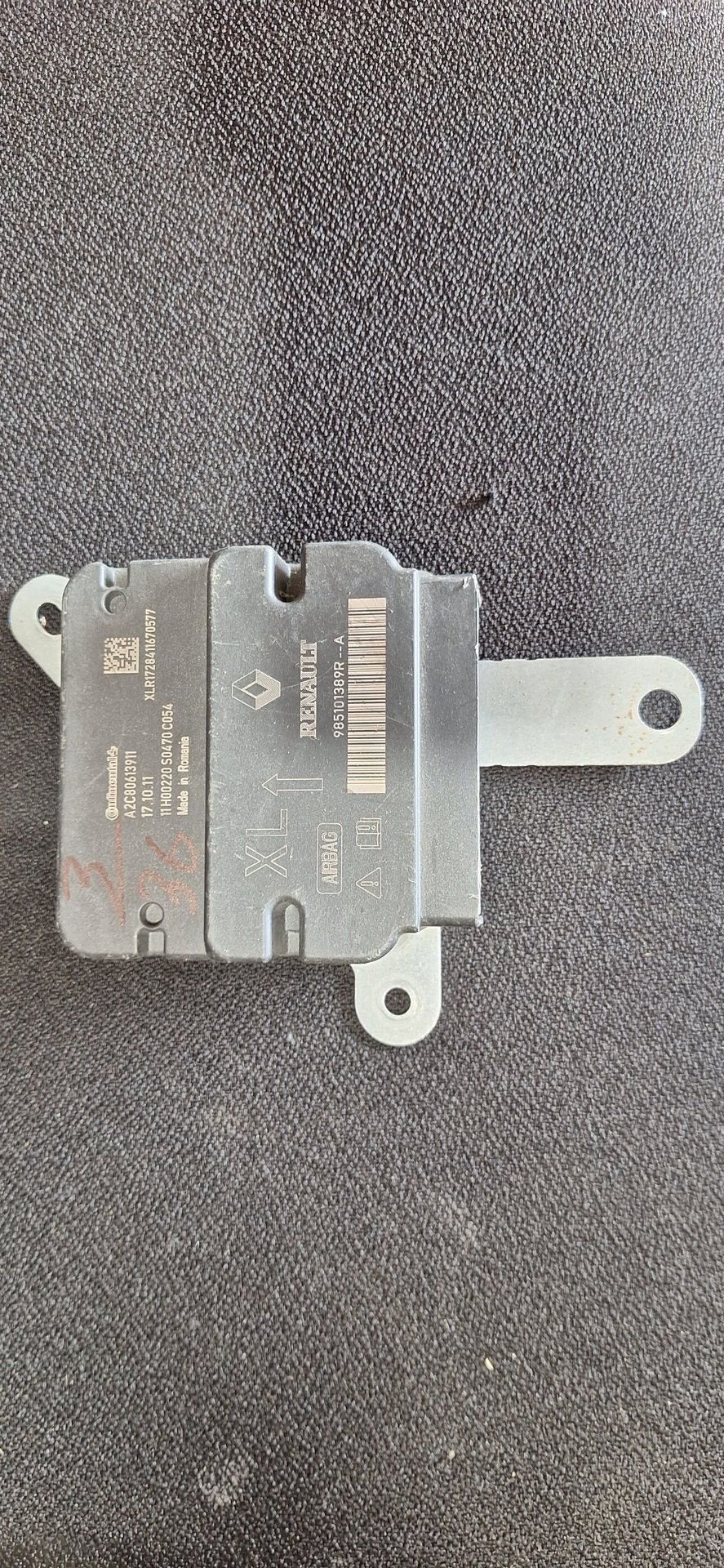 Originele Airbag Stuurmodule Computer Renault Continental -, Gebruikt, -, -, Ophalen of Verzenden