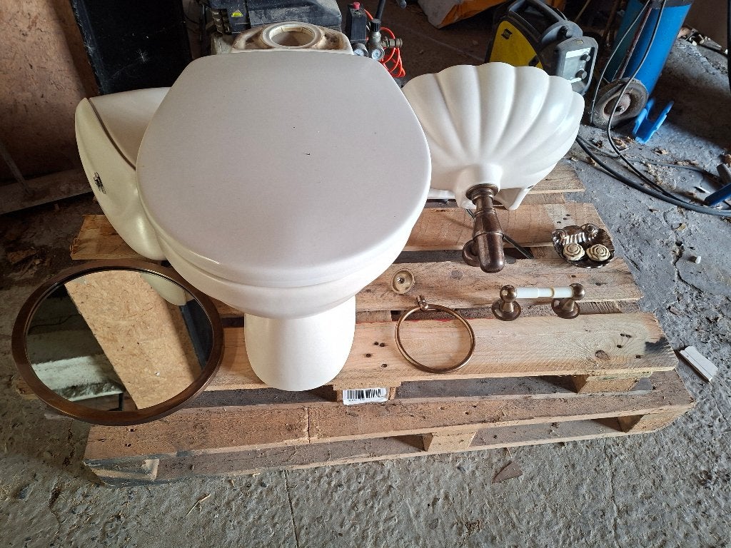 complete toiletuitrusting, Huis en Inrichting, Ophalen, Gebruikt