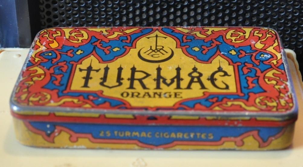 ancienne boite en fer cigarette turmac, Enlèvement ou Envoi, Utilisé, Autre, Autres marques