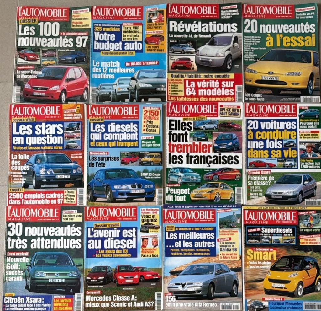 L'Automobile Magazine 1997, Gelezen, Algemeen, L'Automobile Magazine, Ophalen of Verzenden